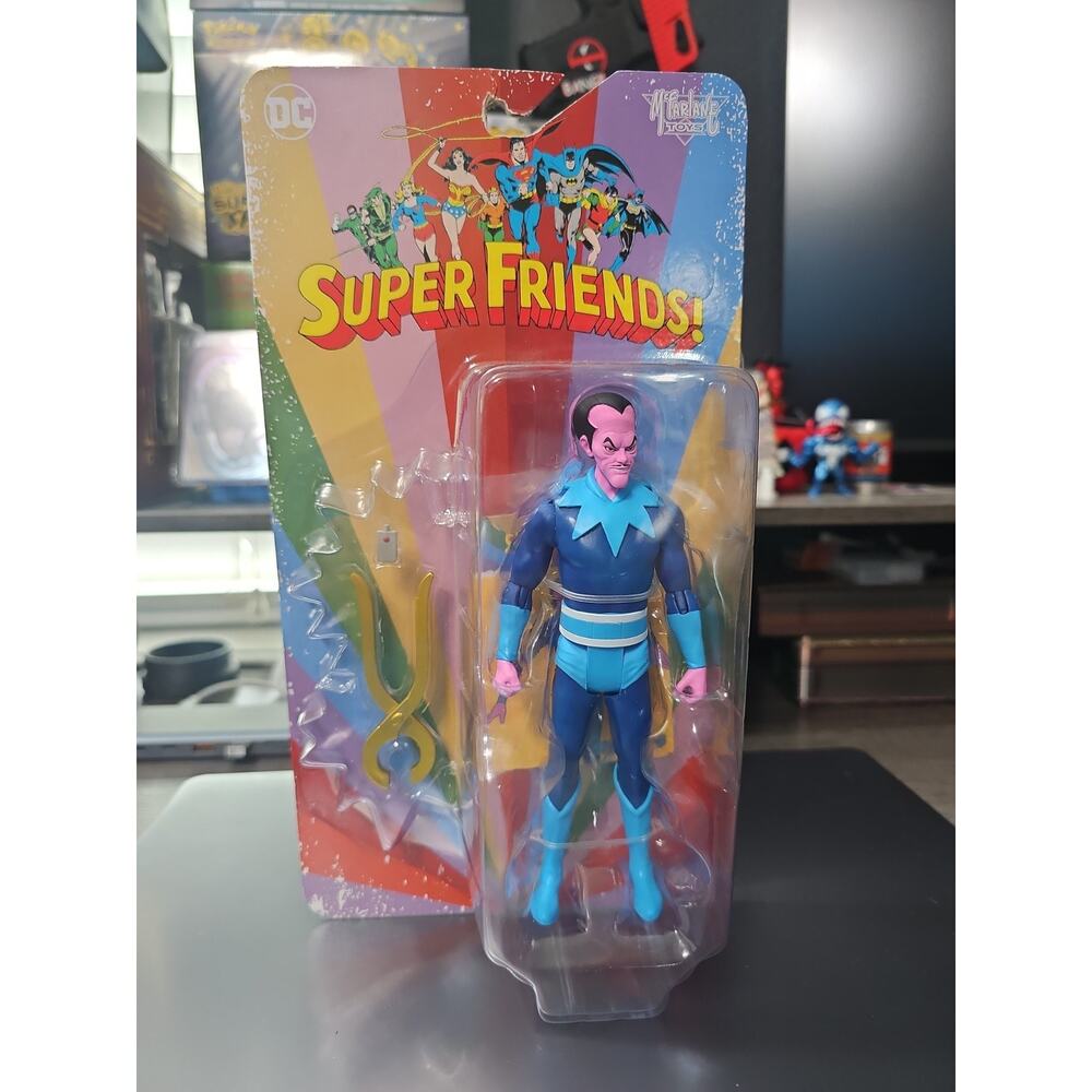 Mcfarlane Toys DC Comics Superfriends Sinestro MOC New Sealed Nice Shape Retro
